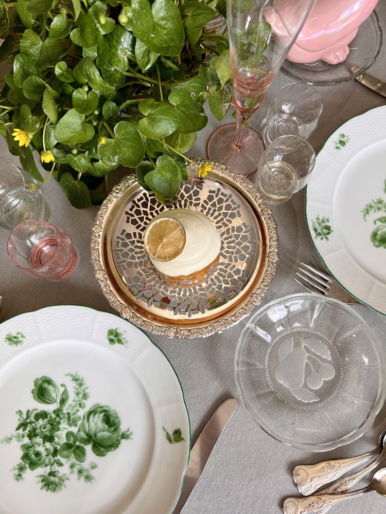 Винтажные тарелки Meissen оригинал пасхальный декор