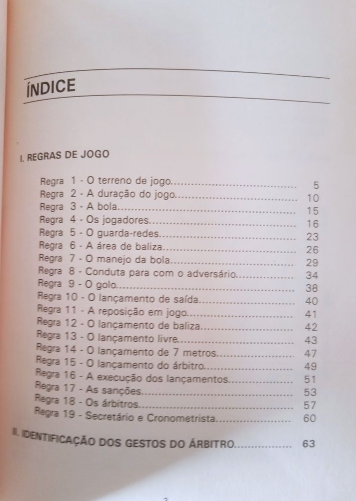 Regras Oficiais de Andebol