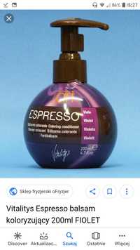 Balsam odżywka maska espresso fiolet nowa