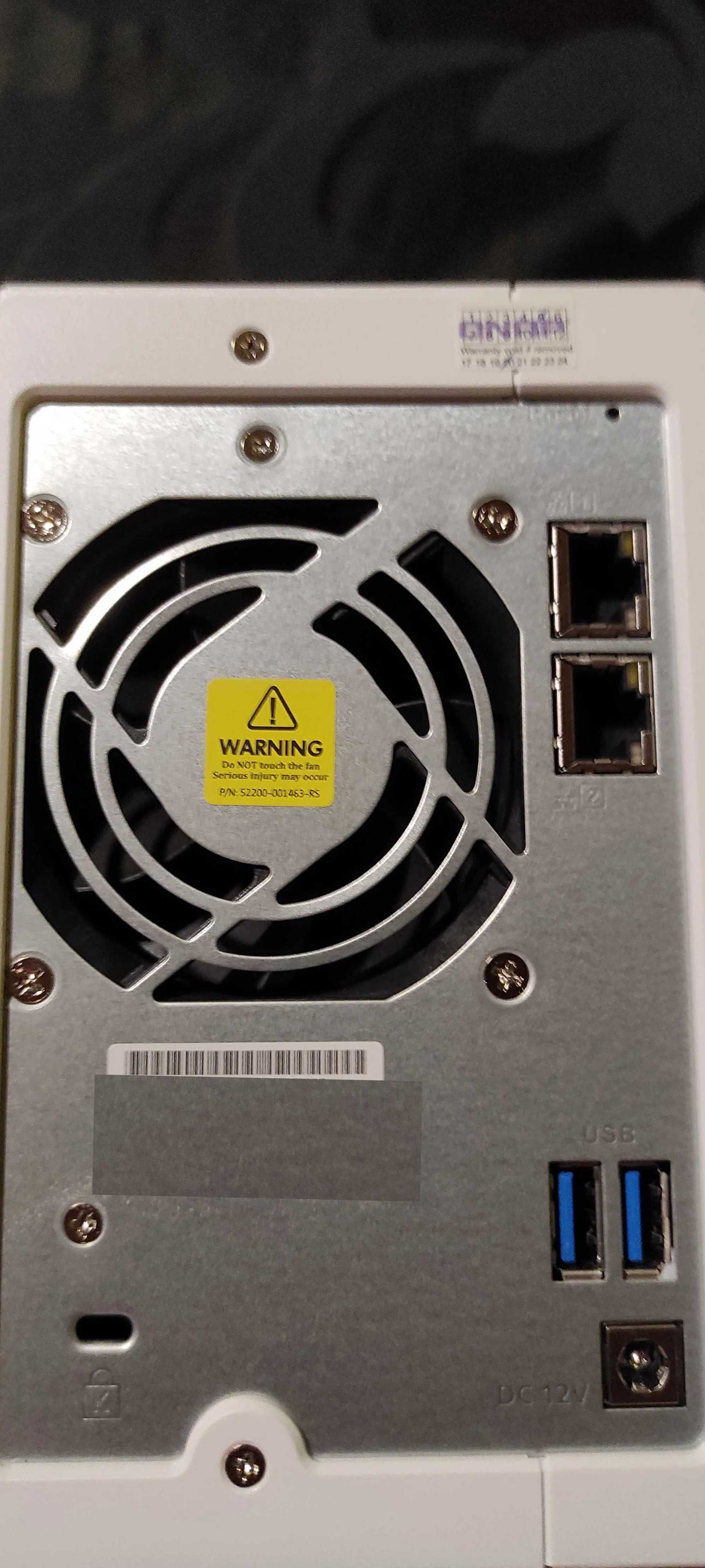 servidor cloud NAS QNAP + já pronto a usar com 10TB discos HDD