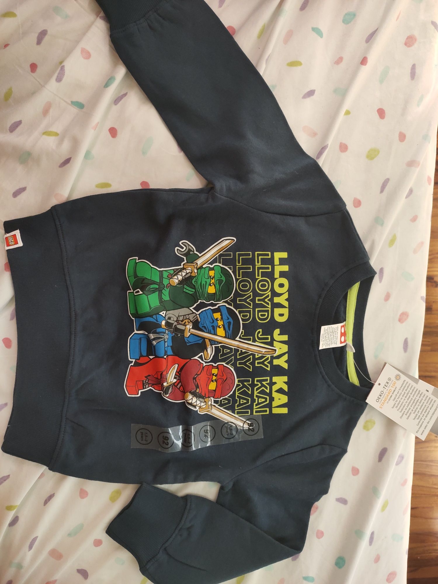 Nowa bluza chłopięca 92 LEGO ninjago