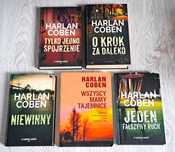 5x Coben Jeden fałszywy ruch O krok za daleko Tylko jedno spojrzenie