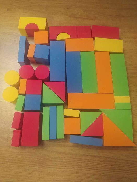 Klocki piankowe dla dzieci