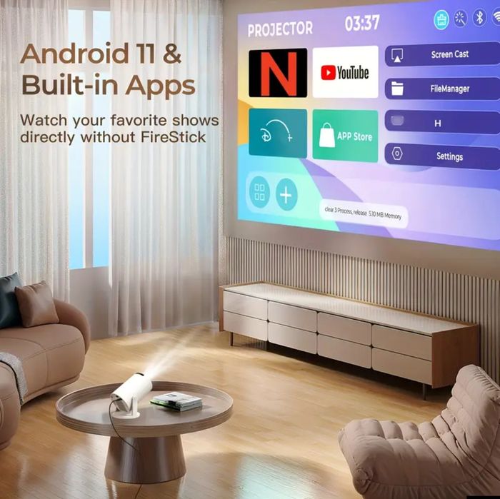 Мини-проектор HY300PRO