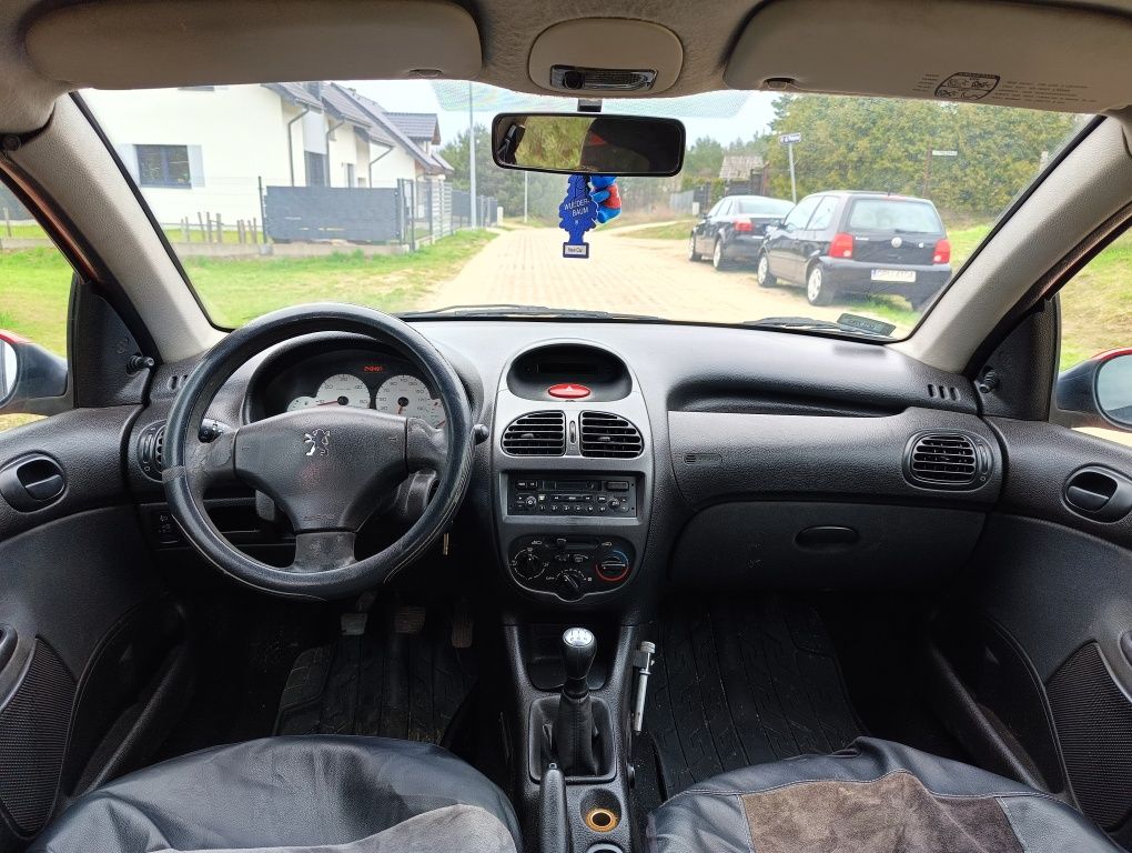 Peugeot 206 1.4 HDI, 2003r, 5 drzwiowy, klimatyzacja, el. Szyby itp