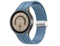 Magnetyczny pasek do SAMSUNG GALAXY WATCH 4 5 6 PRO | Niebieski