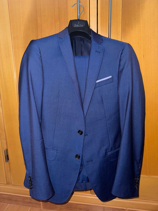 Fato Suits Slim Fit Navy