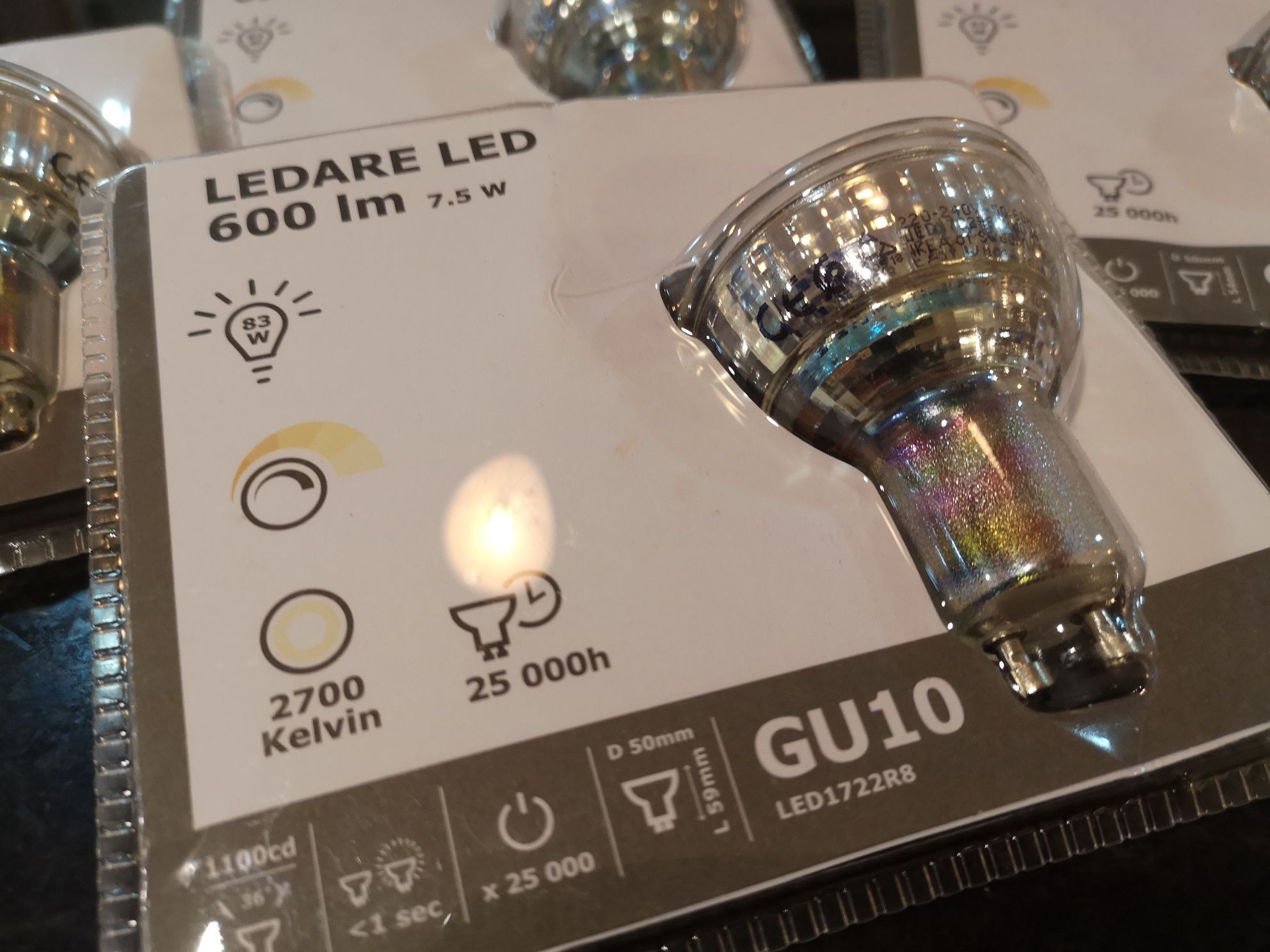 Lâmpadas Halogéneo Led Ikea Novas