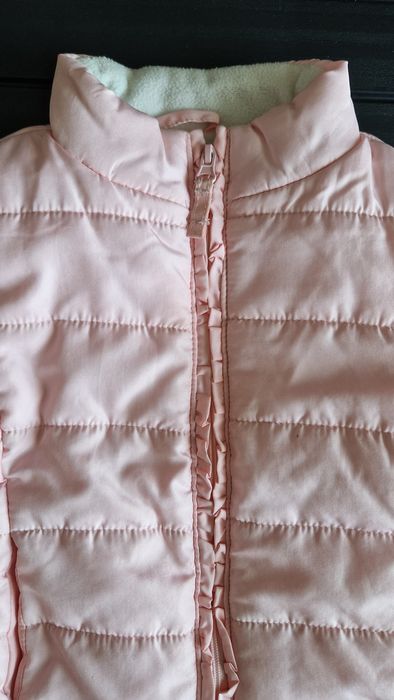 Colete rosa para menina Tamanho 24/36 Meses