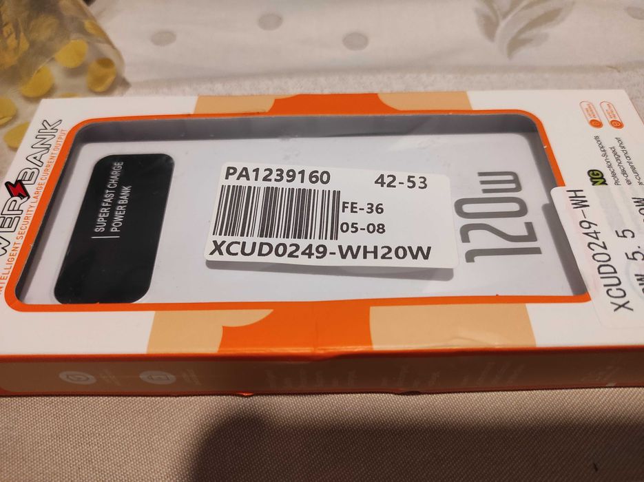 Power bank novo na caixa