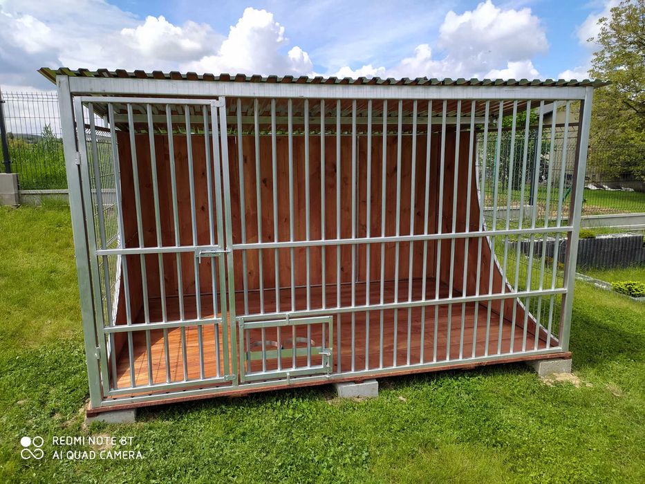 Kojec dla psa - Ocynk ogniowy- wysoka jakość klatka "ŁEZKA" 3x2