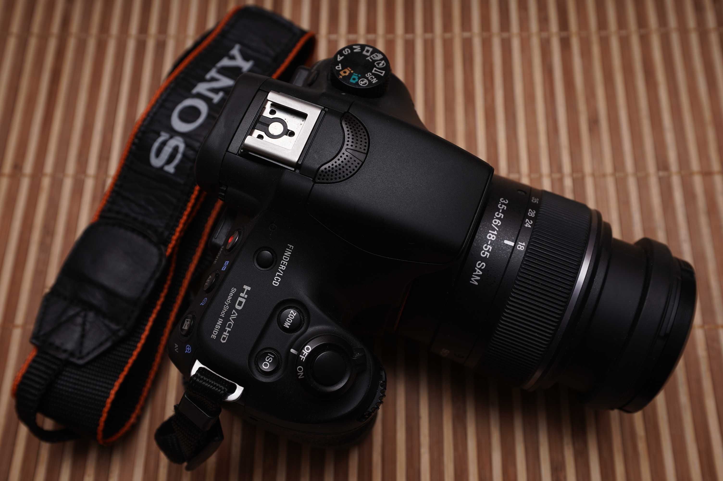 Фотоапарат Sony Alpha SLT-A58 + об'єктив Sony SAL 18-55mm + SD 32Gb