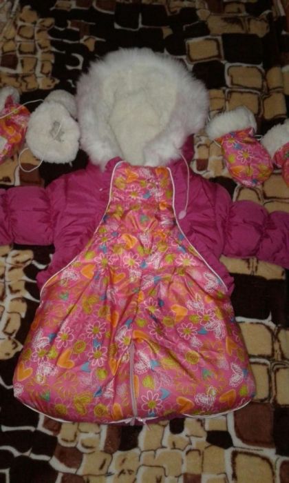 Зимний комбенезон-конверт