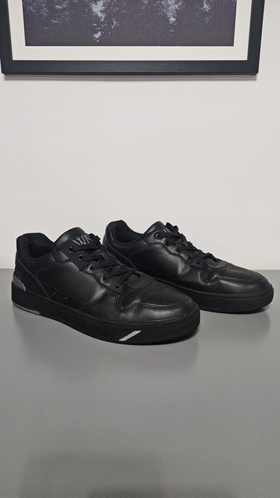 Czarne męskie trampki WJS Wojas