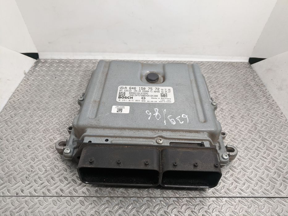 Мозги Vito 639 2.2 ОМ 646 БУ двигателя Вито блок управление мотором в6