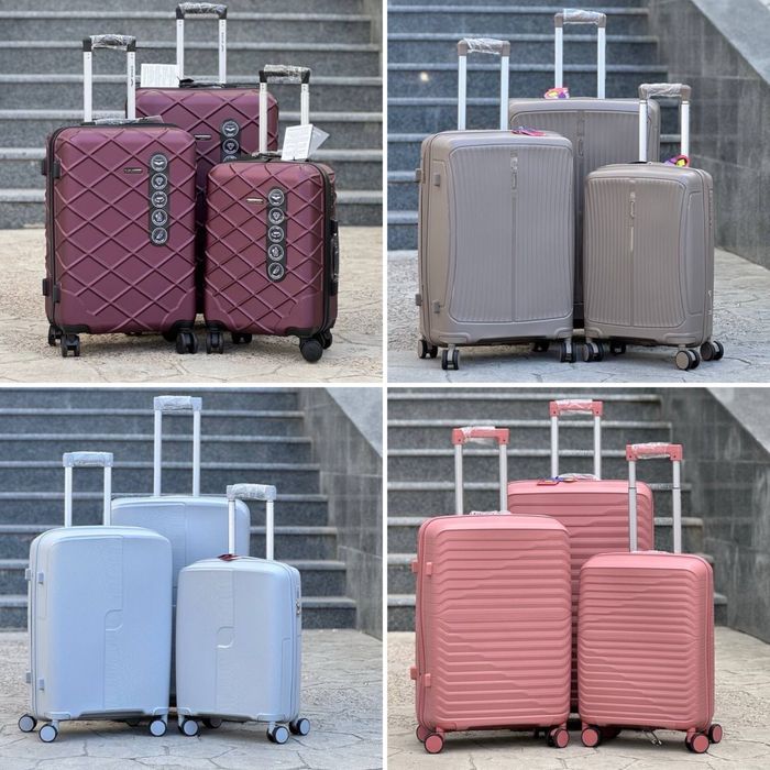 Топовий поліпропілен !Чемодан на колесах,валіза,сумка на колесах