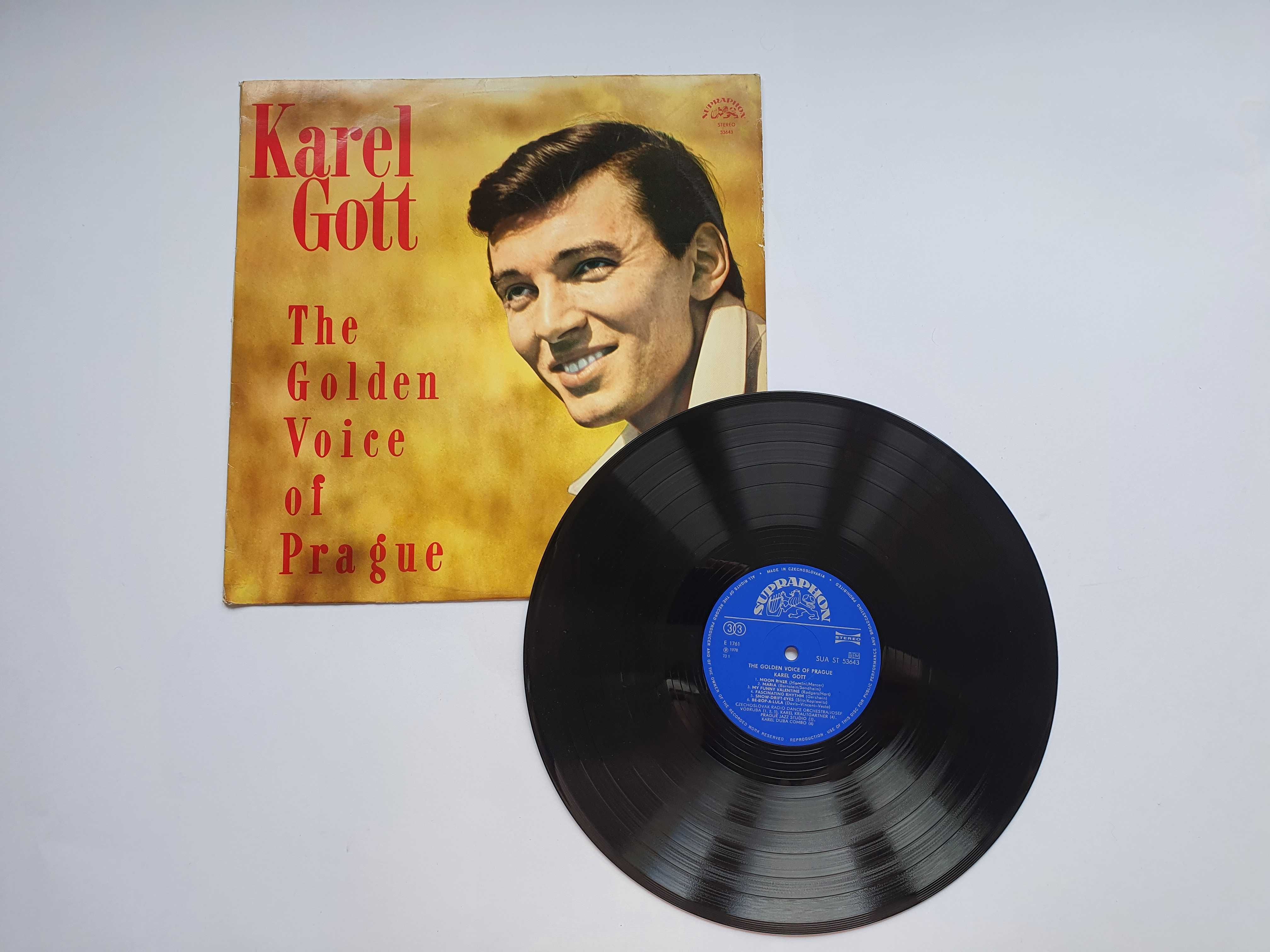 Karel Gott Płyta winylowa "The Golden Voice of Prague" Supraphon 1970