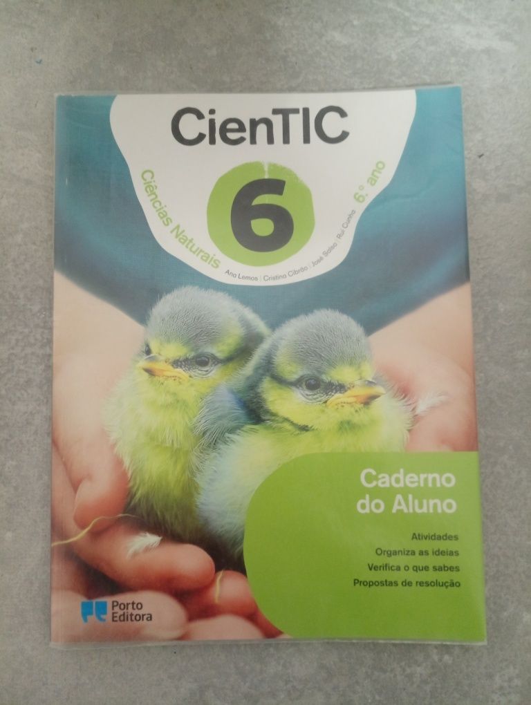 Caderno atividade Ciências Naturais 6º Cientic