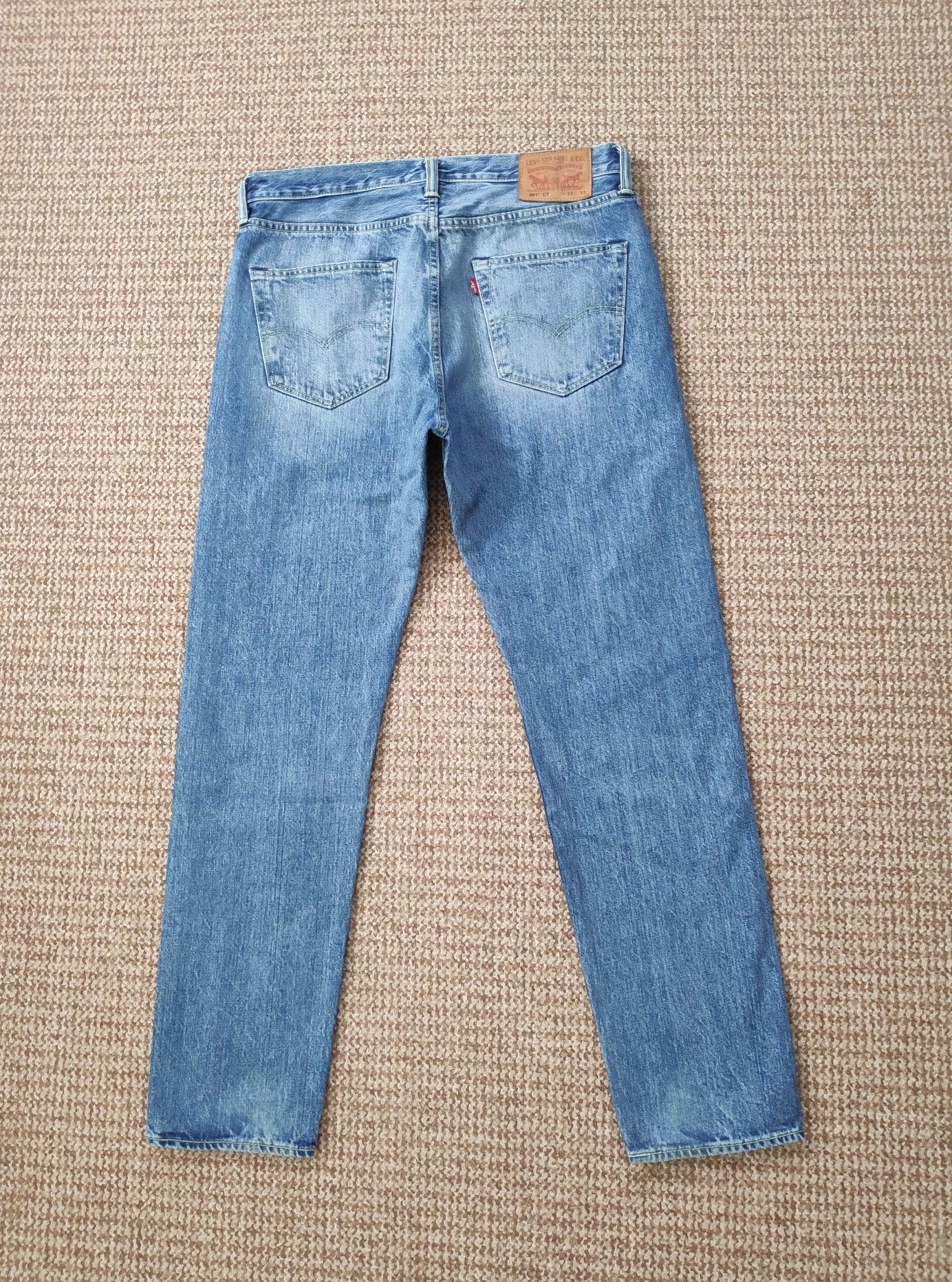 LEVI'S 501 CT Customized & Tapered W32 L32 джинсы ОРИГИНАЛ