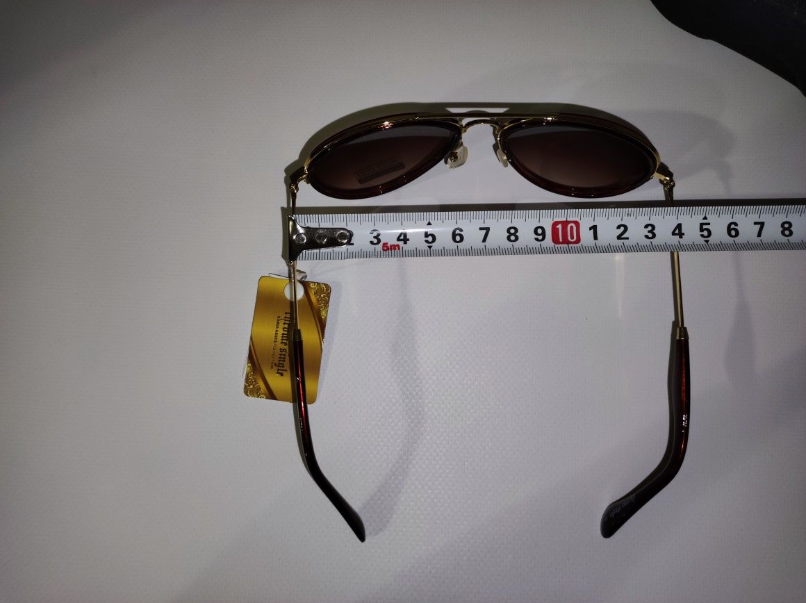 Chrome Single Sunglasses