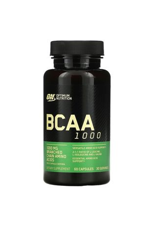 Optimum Nutrition, BCAA 1000 Caps, 500mg, 60 капсул