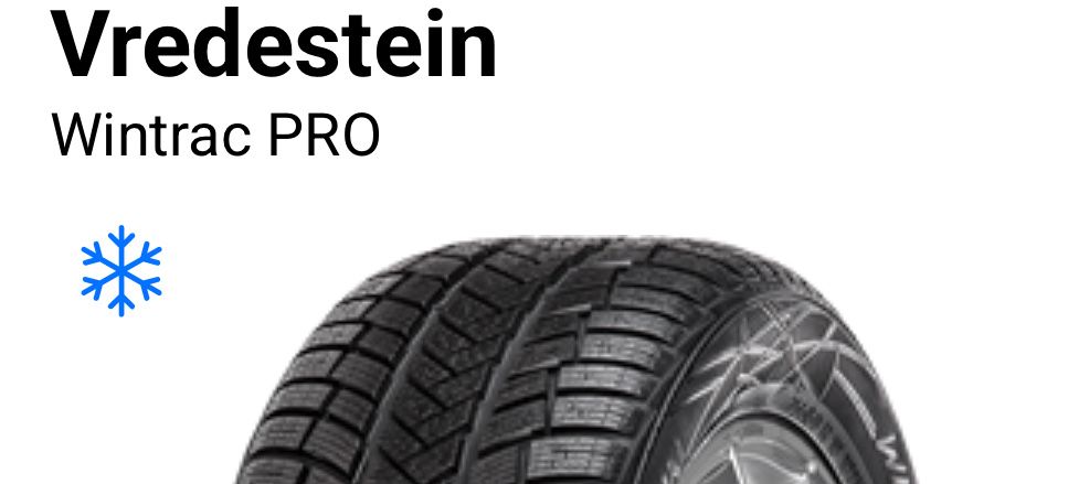 Opony zimowe nowe: Vredestein Wintrac PRO 205/55/19