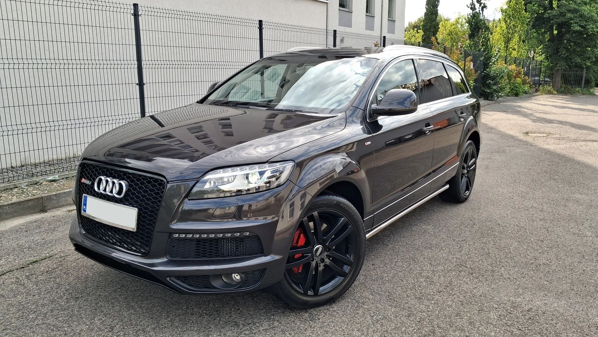 Audi Q7 PERFEKCYJNE / S-LINE / Zarejestrowane / 3.0TDI / 7-osób / LED