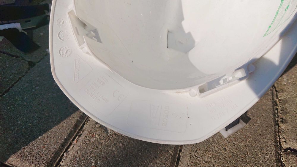 Kask ochronny (hełm) ROBOD IMPAKT biały