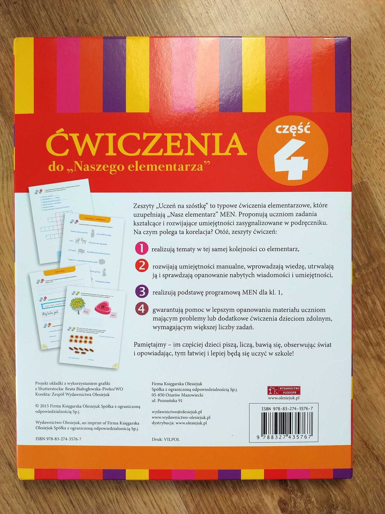 ZADANIA w formie gier i zabawy - UCZEŃ NA SZÓSTKĘ dla pierwszaka