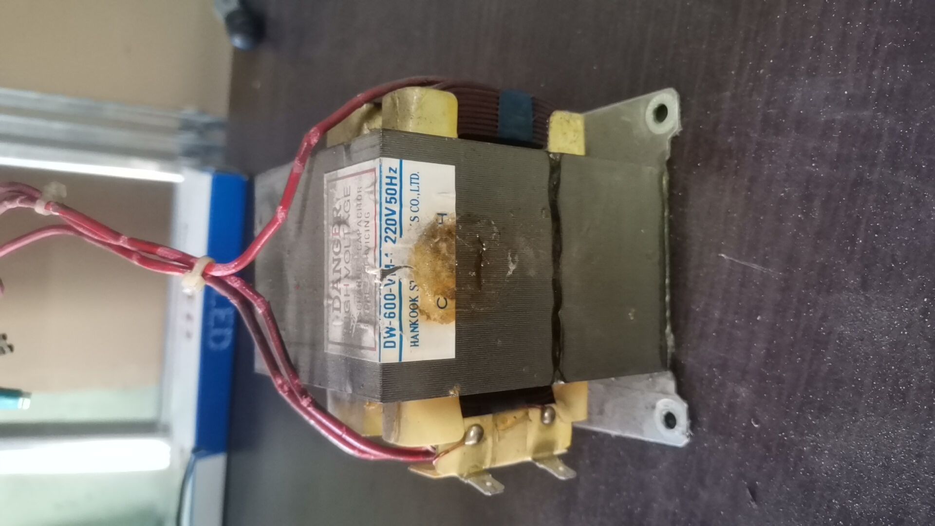 Transformator z mikrofalówki