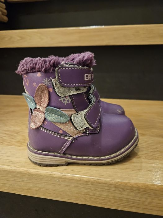 Kozaczki dla dziewczynki r.21