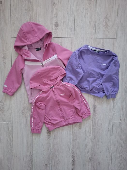 Zestaw kurtka bluzy Bekkin roz. 104
