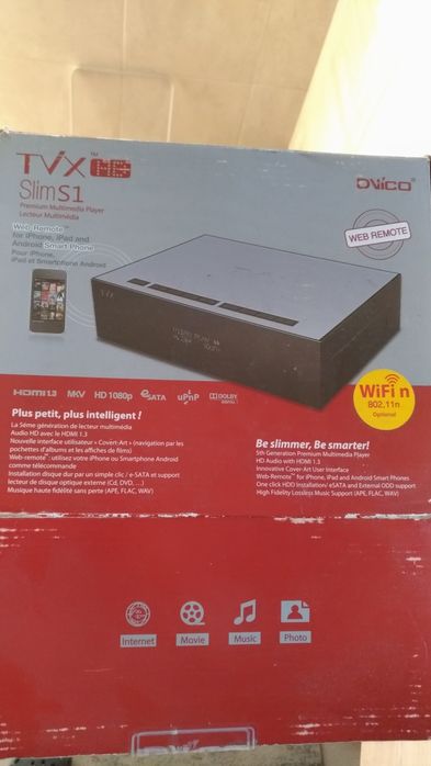 Multimedia player TVX slim 1 dvico