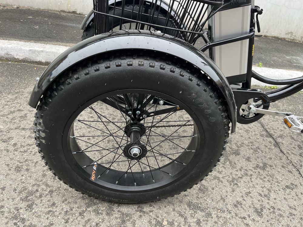 Триколісний електричний Fat Bike 500W