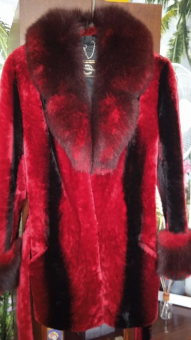 Полушубок натуральный мутон.