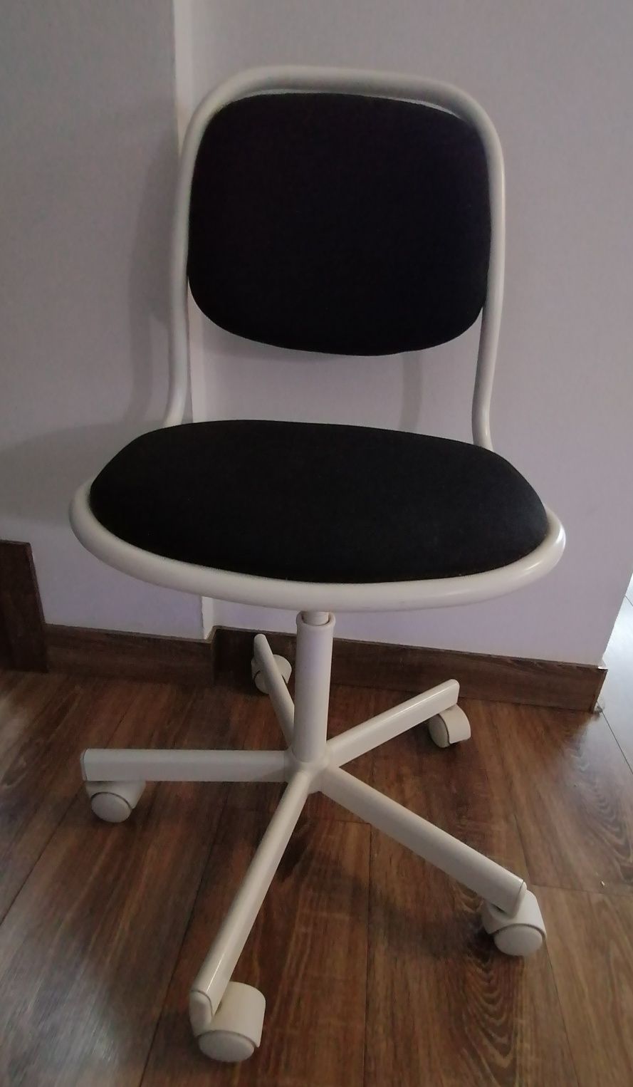 Krzesło biurowe dzieciece biel/grafit  IKEA