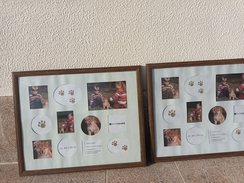 3 Quadros para colocar Fotografias