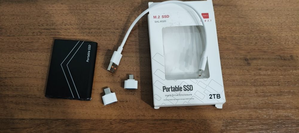 Портативний SSD накопичувач 2 Tb