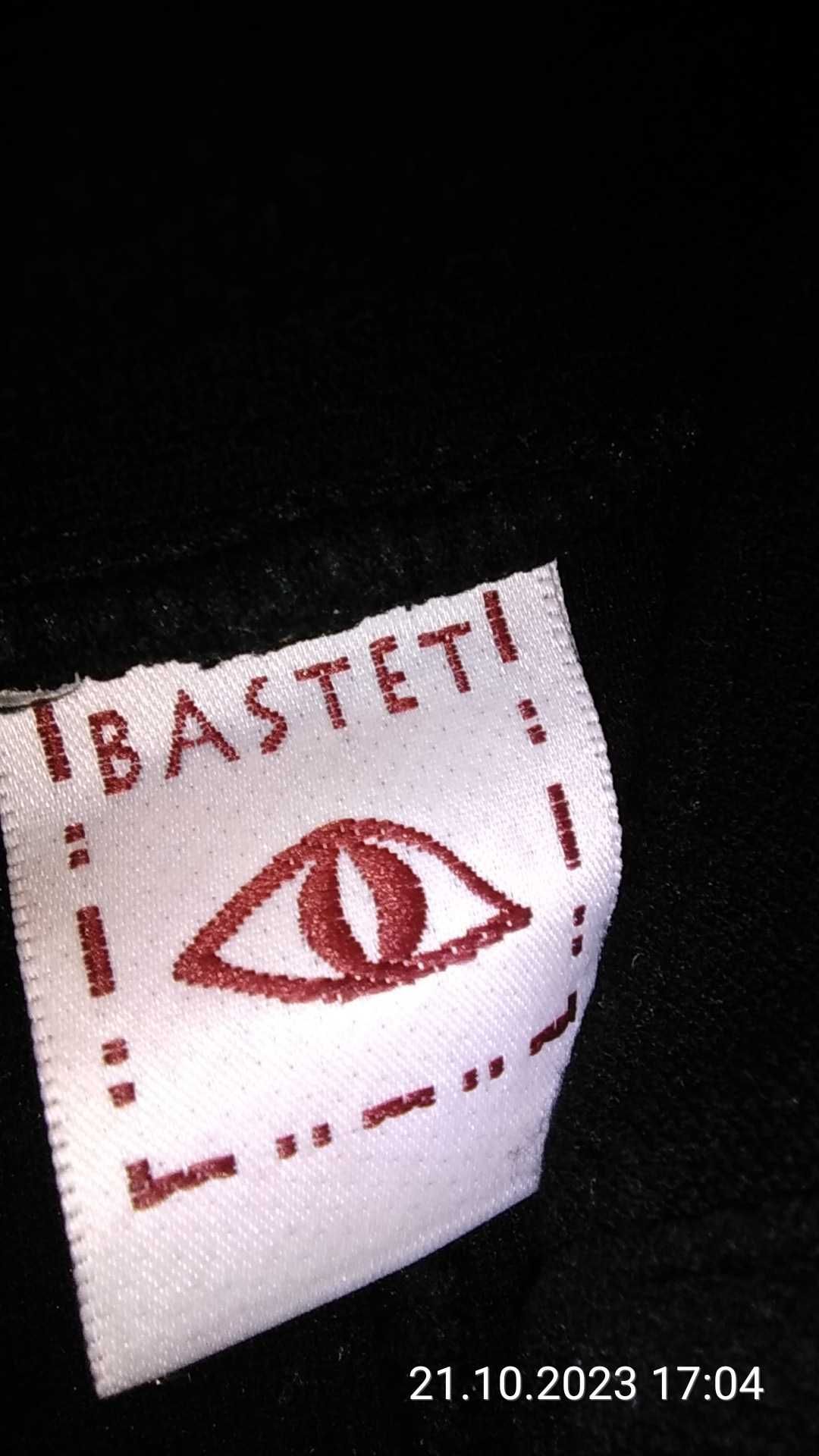 BASTET Długa czarna sukienka 44/46