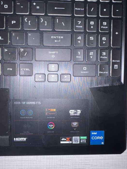 ASUS TUF Gaming F15 FX506HC – 32GB RAM, RTX, SSD 2TB M.2