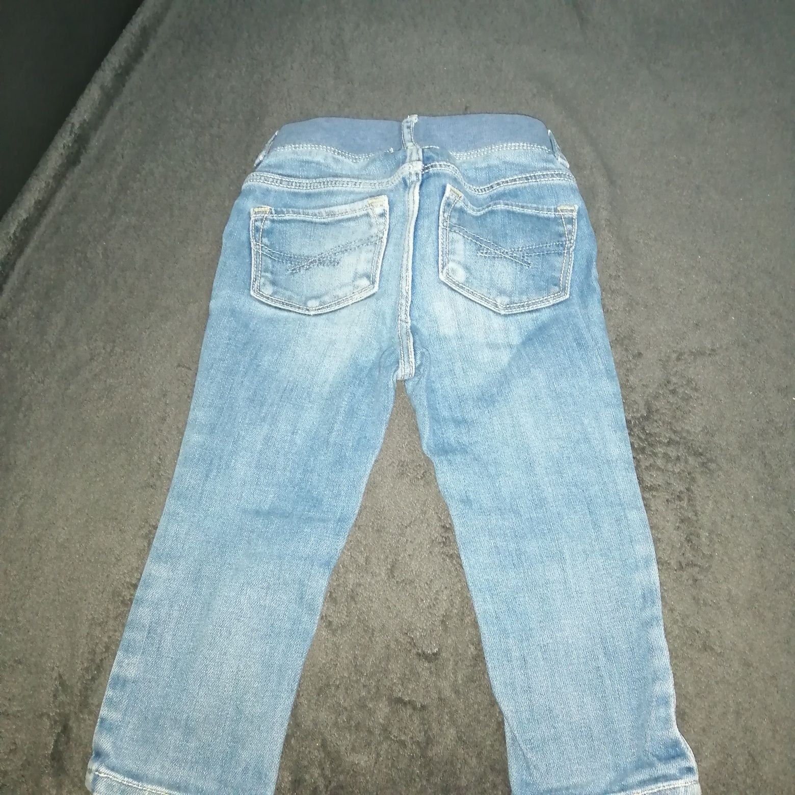 Spodnie jeans 86 chłopięce