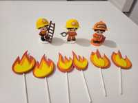 Figurki na tort strażak straż pożarna