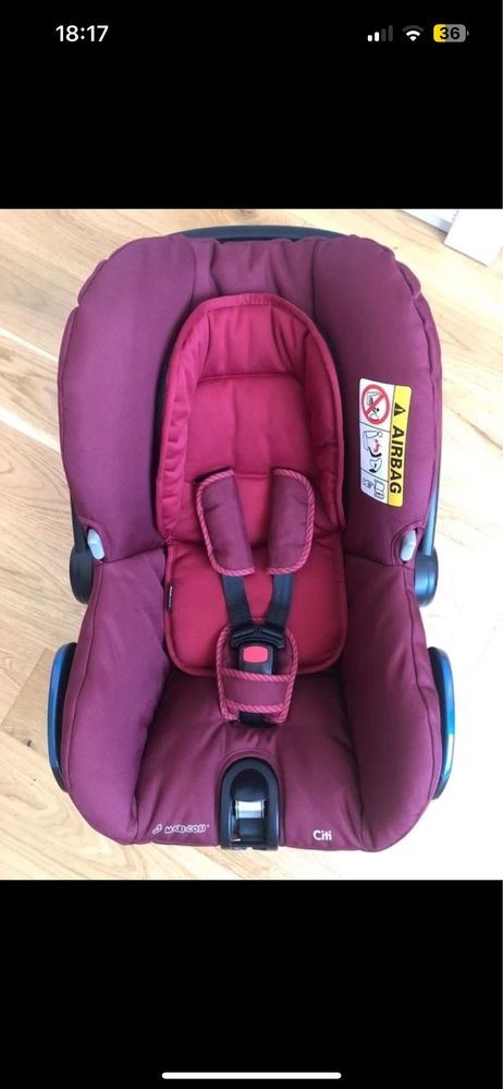 Nosidło Maxi Cosi Citi Robin Red 0-13 kg