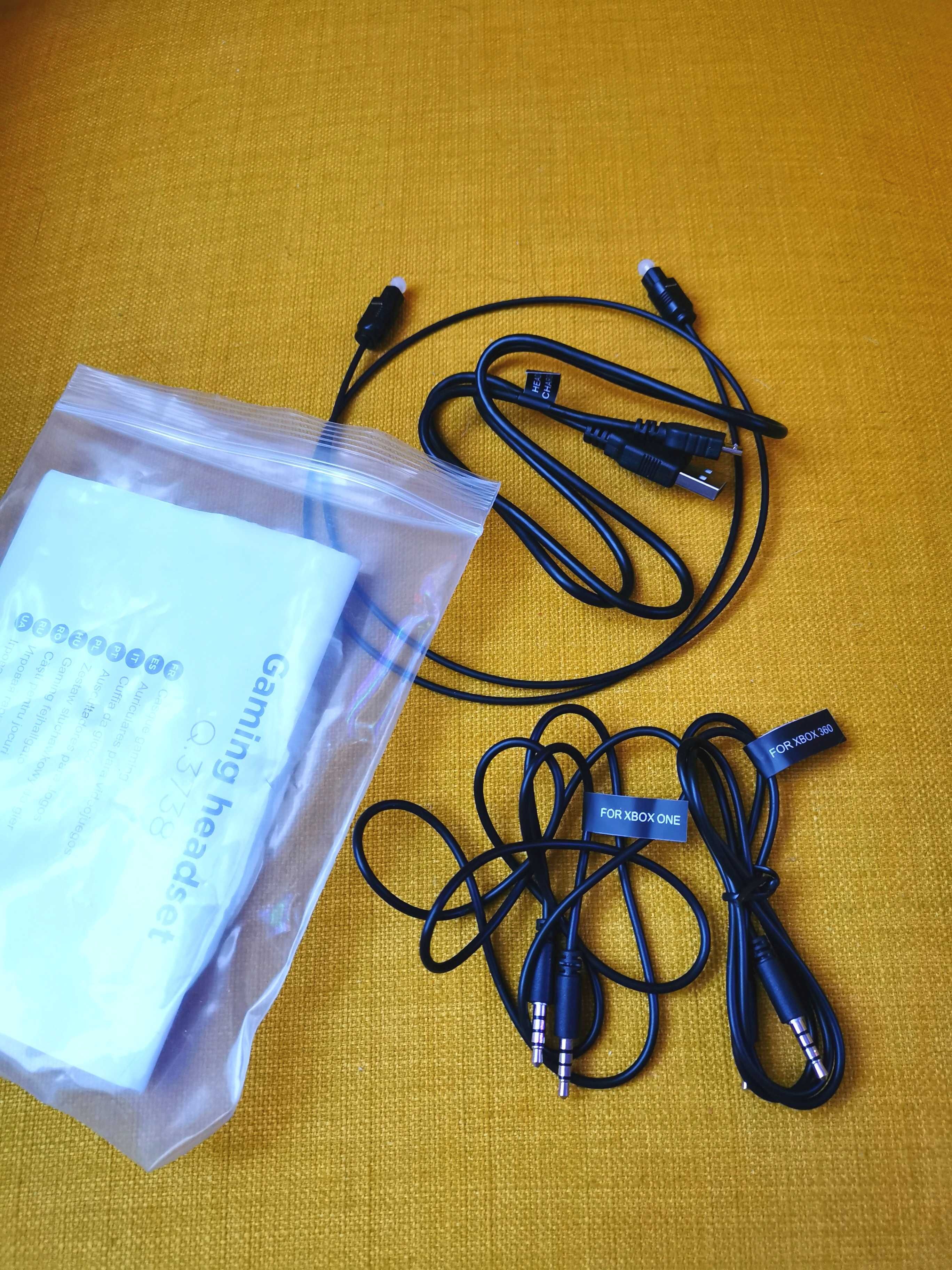 Słuchawki bezprzewodowe nauszne do grania Qilive gaming headset Q.3738