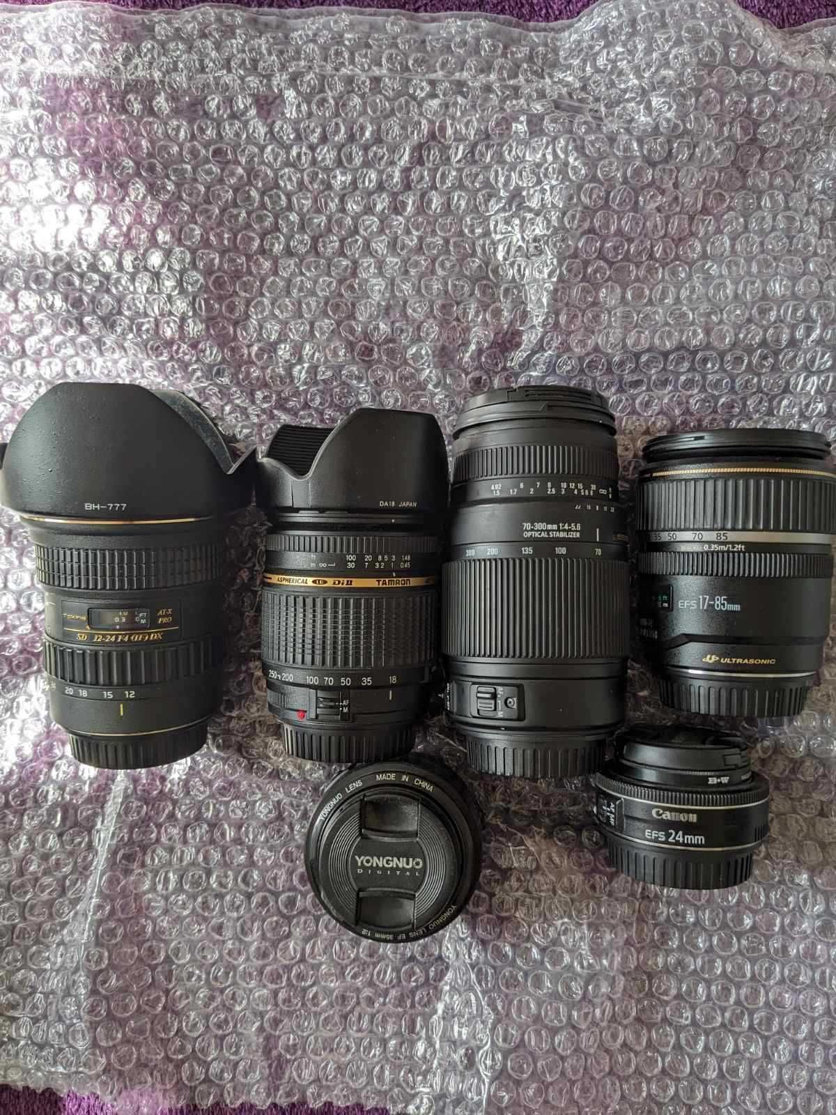 Объективы для CANON