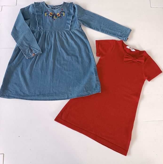 Extra rzeczy dla dziewczynki r.110/116cm ZARA, H&M