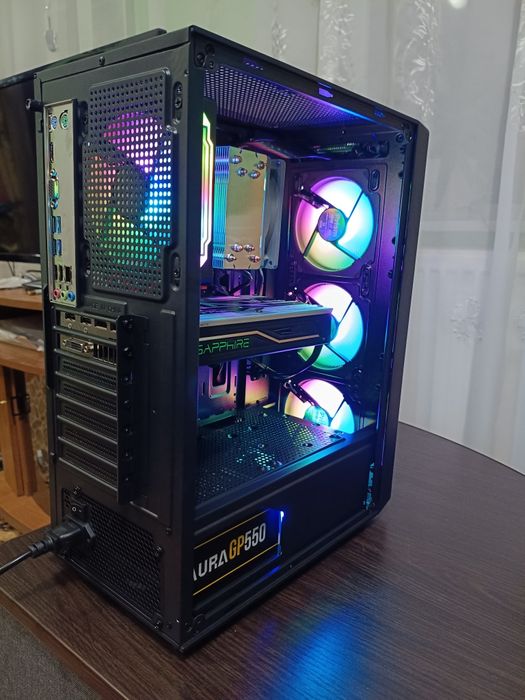 Игровой ПК/ Ryzen 5 3600/ RX 470/ RAM 16 Gb DDR4/ SSD 128 Gb