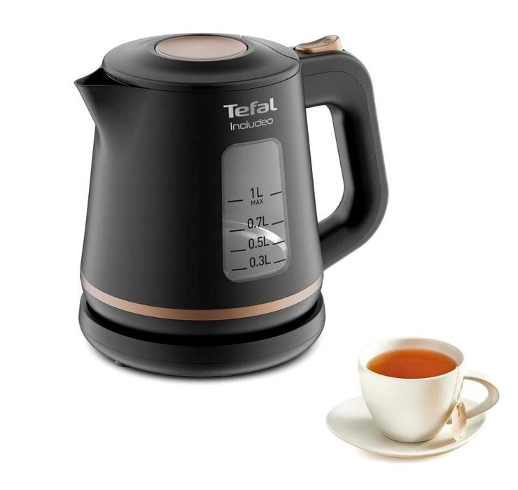 Nowy mocny 1L czajnik elektryczny TEFAL INCLUDEO 2400W Kraków 120zł