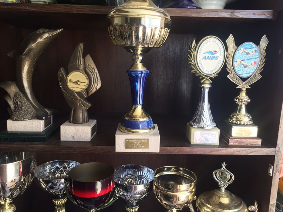 Trofeus varios taças