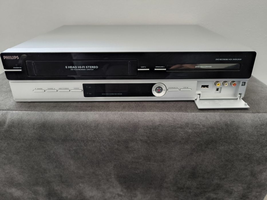Philips Combo DVDR3510V/31 – DVD + VHS – sprawny